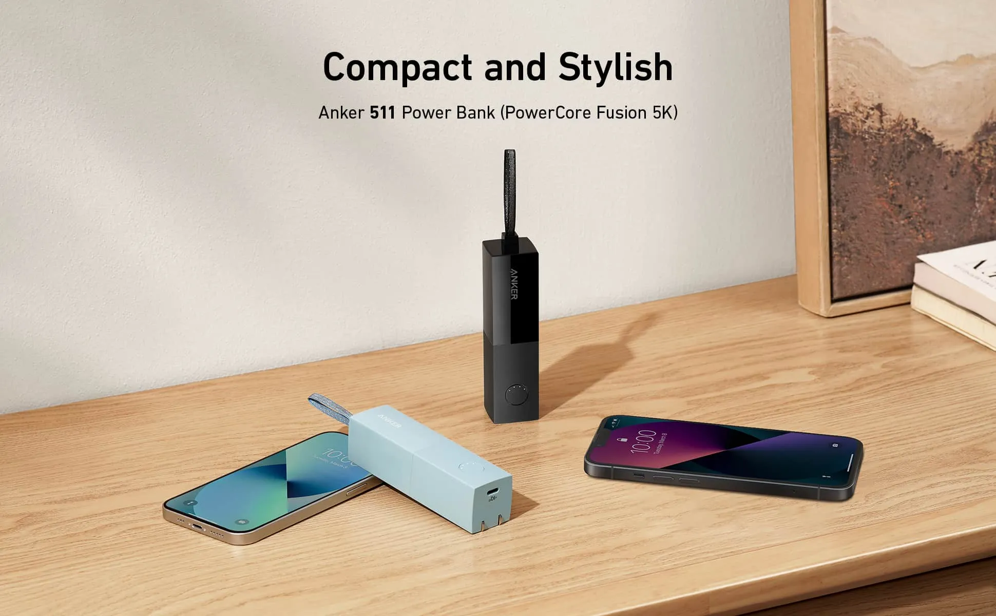 Anker A1633 - Pin sạc dự phòng Anker PowerCore Fusion kiêm củ sạc nhanh 20w 5000mAh - <ul> <li>Model: Anker A1633 PowerCore Fusion</li> <li>Kích thước: 11.3 x 3 x 3 cm</li> <li>Trọng lượng: 170 g</li> <li>Input: 100-240V ~ 50-60Hz 0.5A</li> <li>Output: 5V = 3A / 9V = 2.22A Max</li> <li>Dung lượng: 5000 mAh</li> </ul>