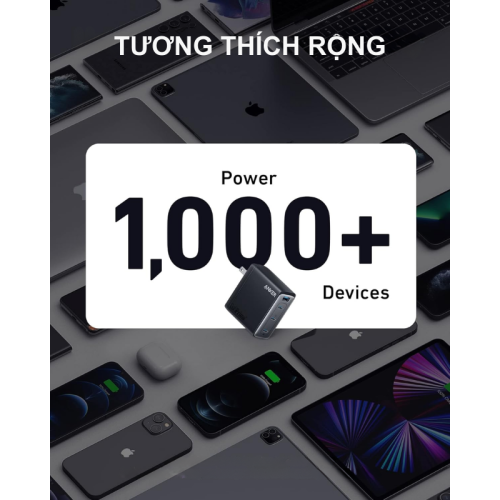 Anker A2340 - Củ sạc nhanh Anker 747 150w 3 cổng type C, 1 USB-A công nghệ mới GaNPrime hỗ trợ PD/PPS - Hình ảnh 5