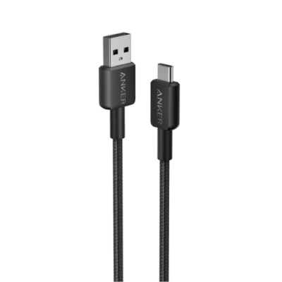 Anker A81H5 - Cáp sạc Anker 322 A To C 0.9m bọc dù, bền bỉ, sạc nhanh, an toàn