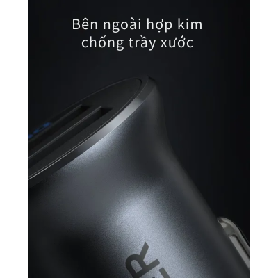 Anker A2727 - Tẩu Sạc ô tô Anker 2 Cổng PowerDrive 2 Alloy Metal - <div class="css-146c3p1 r-bcqeeo r-1ttztb7 r-qvutc0 r-37j5jr r-a023e6 r-16dba41 r-1adg3ll r-1b5gpbm r-a8ghvy" dir="ltr"><span class="css-1jxf684 r-bcqeeo r-1ttztb7 r-qvutc0 r-poiln3">Tẩu sạc ô tô Anker A2727 PowerDrive 2 Alloy Metal sở hữu thiết kế nhỏ gọn với vỏ hợp kim nhôm chống xước, mang đến độ bền cao và vẻ ngoài sang trọng. Trang bị 2 cổng USB-A công suất tổng 24W, tích hợp công nghệ PowerIQ và VoltageBoost, sản phẩm đảm bảo sạc nhanh, an toàn cho 2 thiết bị cùng lúc. Phù hợp với hầu hết thiết bị di động, đây là lựa chọn lý tưởng cho nhu cầu sạc trên xe hơi.</span></div>