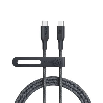Anker A80F6 - Cáp sạc nhanh truyền dữ liệu Anker 544 Bio-Based C to C 240W bọc dù siêu bền 1.8m