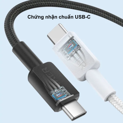 Anker A81F5 - Cáp sạc nhanh Anker C to C sạc IP/android/laptop bện Nylon dài 0.9m - <div class="css-146c3p1 r-bcqeeo r-1ttztb7 r-qvutc0 r-37j5jr r-a023e6 r-16dba41 r-1adg3ll r-1b5gpbm r-a8ghvy" dir="ltr"><span class="css-1jxf684 r-bcqeeo r-1ttztb7 r-qvutc0 r-poiln3">Cáp sạc nhanh Anker A81F5 USB-C to USB-C dài 0.9m, bện nylon bền bỉ, hỗ trợ sạc nhanh Power Delivery 60W. Tương thích với iPhone, Android, laptop có cổng USB-C. Tốc độ truyền dữ liệu 480Mbps, chịu uốn cong 12.000 lần. Lựa chọn tối ưu cho nhu cầu sạc và kết nối hàng ngày.</span></div>