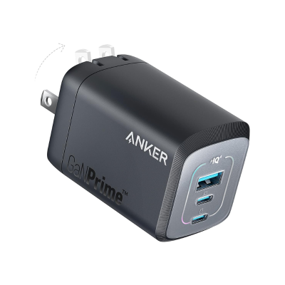 Anker A2343 - Bộ sạc nhanh Anker 737 Prime 100W USB C GaN, hỗ trợ PPS 2.0, PD 100W