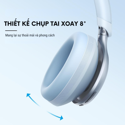 Anker A3035 - Tai nghe bluetooth Anker Soundcore Space One ANC Q30 BT 5.3, pin 55h, Hi-res, LDAC, chống ồn chủ động - <div class="css-146c3p1 r-bcqeeo r-1ttztb7 r-qvutc0 r-37j5jr r-a023e6 r-16dba41 r-1adg3ll r-1b5gpbm r-a8ghvy" dir="ltr"><span class="css-1jxf684 r-bcqeeo r-1ttztb7 r-qvutc0 r-poiln3">Tai nghe Bluetooth Anker A3035 Soundcore Space One tích hợp chống ồn chủ động (ANC) giảm tiếng ồn tới 98%, hỗ trợ âm thanh Hi-Res qua LDAC và pin lên đến 55 giờ (ANC tắt). Công nghệ Bluetooth 5.3 đảm bảo kết nối ổn định, cùng thiết kế thoải mái với chụp tai xoay 8°. Lý tưởng cho nghe nhạc, du lịch và làm việc trong môi trường ồn.</span></div>