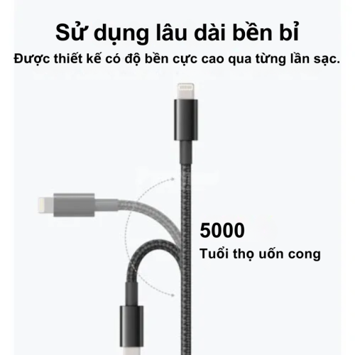 Anker A8153 – Cáp Sạc Anker PowerLine II USB-A to Lightning chuẩn MFi dài 1.8 mét - Hình ảnh 3