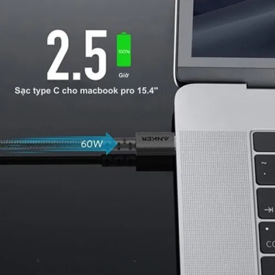 Anker A81B6 – Cáp Sạc nhanh Anker 322 Type C – Lightning bọc dù MFI 1.8m - <div class="css-146c3p1 r-bcqeeo r-1ttztb7 r-qvutc0 r-37j5jr r-a023e6 r-16dba41 r-1adg3ll r-1b5gpbm r-a8ghvy" dir="ltr"><span class="css-1jxf684 r-bcqeeo r-1ttztb7 r-qvutc0 r-poiln3">Cáp sạc nhanh Anker A81B6 (322 Type C – Lightning) dài 1.8m, bọc dù bền bỉ, đạt chứng nhận MFI từ Apple. Hỗ trợ sạc nhanh Power Delivery, tương thích hoàn hảo với iPhone, iPad. Thiết kế chắc chắn, chịu uốn cong hơn 12,000 lần, đảm bảo tuổi thọ lâu dài. Truyền dữ liệu tốc độ cao 480Mbps, tiện lợi và hiệu quả.</span></div>