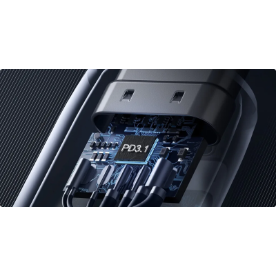 Anker A8865 - Cáp sạc cao cấp Anker 765 USB C to USB C bọc dù 140W - Cáp sạc Anker A8865 (Anker 765 USB-C to USB-C) là lựa chọn cao cấp với thiết kế bọc dù bền bỉ, hỗ trợ sạc nhanh lên đến 140W nhờ công nghệ USB Power Delivery 3.1. Sản phẩm tương thích đa dạng thiết bị từ điện thoại, máy tính bảng đến laptop, đảm bảo truyền dữ liệu tốc độ cao 480 Mbps. Độ bền vượt trội với khả năng chịu lực lên đến 175 lbs và tuổi thọ uốn cong 35,000 lần, đây là phụ kiện lý tưởng cho nhu cầu sử dụng hàng ngày.