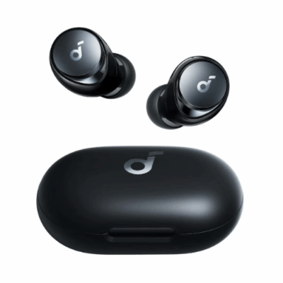 Anker A3936 - Tai Nghe Nhét Tai Bluetooth Anker Soundcore Space A40, Pin 50h, Hi-res, ANC, Chống Mồ hôi, Hạn chế tiếng ồn