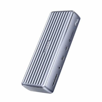 Anker A8397 - Bộ hub chuyển đổi Anker 777 Thunderbolt Docking Station (Apex, 12-in-1, Thunderbolt 4), tối đa 8K30hz, 3 màn 4K60hz
