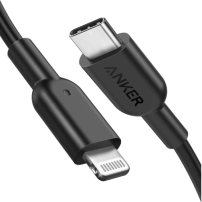 Anker A8633 - Cáp sạc nhanh Cáp Type C to Lightning PowerLine II dài 1,8m