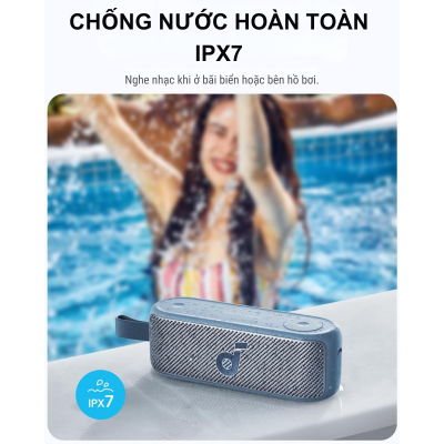Anker A3133 - Loa Bluetooth Soundcore Motion 100 Wireless Hi-Res - <div class="css-146c3p1 r-bcqeeo r-1ttztb7 r-qvutc0 r-37j5jr r-a023e6 r-16dba41 r-1adg3ll r-1b5gpbm r-a8ghvy" dir="ltr"><span class="css-1jxf684 r-bcqeeo r-1ttztb7 r-qvutc0 r-poiln3">Loa Bluetooth Anker A3133 Soundcore Motion 100 mang đến âm thanh Hi-Res 20W với công nghệ LDAC, nhỏ gọn và chống nước IPX7. Pin 12 giờ, kết nối Bluetooth 5.3 ổn định trong 100m. Tùy chỉnh EQ qua ứng dụng Soundcore, lý tưởng cho mọi chuyến đi.</span></div>