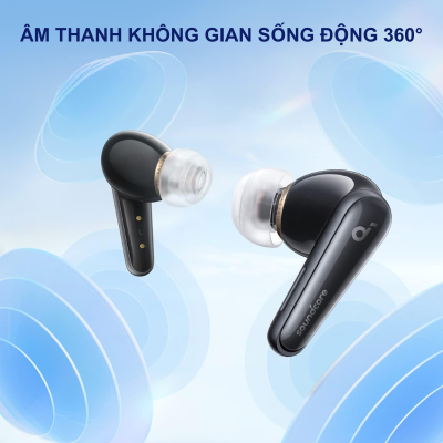 Anker A3953 - Tai nghe nhét tai không dây bluetooth Soundcore Anker Liberty 4 khử tiếng ồn âm thanh chất lượng cao Hires - <div class="css-146c3p1 r-bcqeeo r-1ttztb7 r-qvutc0 r-37j5jr r-a023e6 r-16dba41 r-1adg3ll r-1b5gpbm r-a8ghvy" dir="ltr"><span class="css-1jxf684 r-bcqeeo r-1ttztb7 r-qvutc0 r-poiln3">Tai nghe không dây Bluetooth Anker A3953 Soundcore Liberty 4 với công nghệ khử tiếng ồn Ultra ANC 2.0, driver kép ACAA 3.0 cho âm thanh Hi-Res qua LDAC. Pin 9 giờ (28 giờ với hộp sạc), Bluetooth 5.3, cảm biến nhịp tim, chống nước IPX4. Nhẹ, thoải mái, tùy chỉnh qua ứng dụng Soundcore.</span></div>