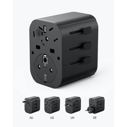 Anker A9212 - Ổ cắm du lịch Anker 30W sạc nhanh PD, AC 2500W - Hình ảnh 2