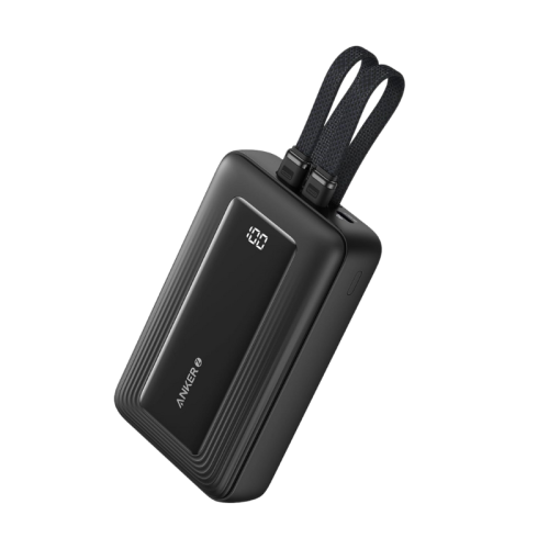 Anker A1681 - Pin dự phòng Anker 20000mah tích hợp dây cáp Type C 30W và Lightning 27W
