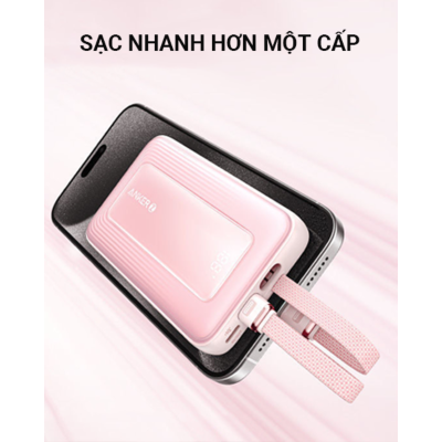 Anker A1681 - Pin dự phòng Anker 20000mah tích hợp dây cáp Type C 30W và Lightning 27W - <div class="css-146c3p1 r-bcqeeo r-1ttztb7 r-qvutc0 r-37j5jr r-a023e6 r-16dba41 r-1adg3ll r-1b5gpbm r-a8ghvy" dir="ltr"><span class="css-1jxf684 r-bcqeeo r-1ttztb7 r-qvutc0 r-poiln3">Pin dự phòng Anker A1681 sở hữu dung lượng 20.000mAh, tích hợp dây cáp Type-C 30W và Lightning 27W, đáp ứng nhu cầu sạc nhanh vượt trội. Thiết kế nhỏ gọn (119.9 x 73.4 x 31.4 mm, 362g) cùng khả năng sạc 4 thiết bị cùng lúc, lý tưởng cho người dùng di động. Được chứng nhận Apple MFi, sản phẩm đảm bảo an toàn tuyệt đối cho thiết bị iOS và Android.</span></div>