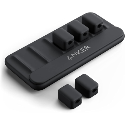 Anker A8891 - Bộ làm gọn cáp sạc để bàn Anker (Magnetic Cable Holder)
