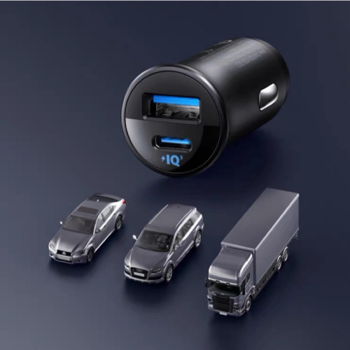 Tau sac nhanh Anker Car Charger 2 cong 1C1A 30W ho tro PD PPS sac sieu nhanh Ankervietnam.vn