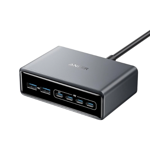 Trạm Sạc Anker Prime 6 Cổng 200w GaNPrime A2683 Trạm Sạc Anker Prime 6 Cổng 200w GaNPrime A2683