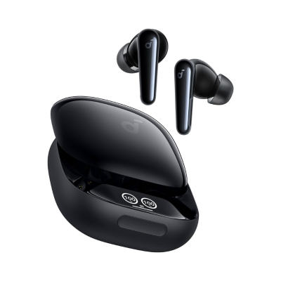 Tai nghe không dây chống ồn Soundcore Liberty 4 Pro A3954, 6 mic chống ồn ANC 3.0, màn hình hiển thị, chuẩn Hires