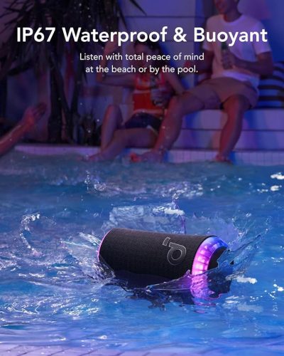 Loa Bluetooth Anker Soundcore A3166 có led 360 độ - Loa Bluetooth Anker Soundcore A3166 có led 360 độ là một sản phẩm vượt trội trong dòng loa di động hiện nay. Với thiết kế hiện đại, tính năng đột phá, và chất lượng âm thanh tuyệt hảo, đây chắc chắn là người bạn đồng hành lý tưởng cho mọi nhu cầu giải trí, từ những buổi tiệc sôi động đến các khoảnh khắc thư giãn tại nhà.
