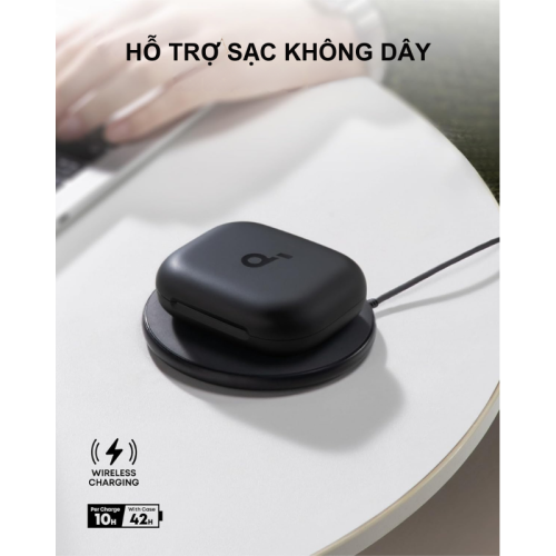 Tai nghe thể thao Bluetooth Open-ear Anker Soundcore AeroFit 2 A3874, âm thanh BassTurbo, IP55 - Hình ảnh 6