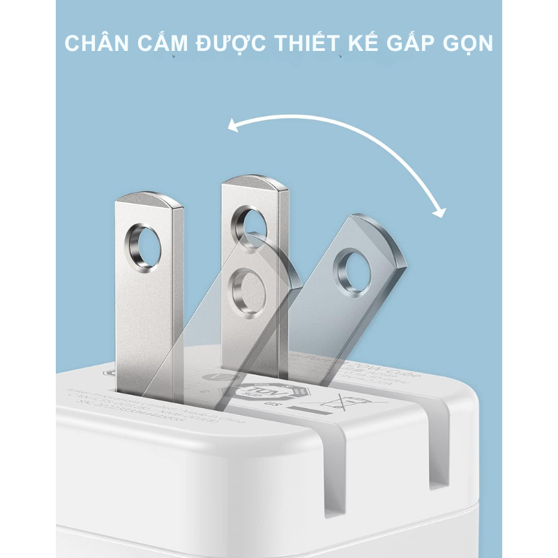 Anker A2149 - Cốc sạc nhanh Anker Powerport III, PD Type-C, công suất 20W - <div class="css-146c3p1 r-bcqeeo r-1ttztb7 r-qvutc0 r-37j5jr r-a023e6 r-16dba41 r-1adg3ll r-1b5gpbm r-a8ghvy" dir="ltr"><span class="css-1jxf684 r-bcqeeo r-1ttztb7 r-qvutc0 r-poiln3">Anker A2149 – Cốc sạc nhanh Anker PowerPort III PD Type-C 20W với thiết kế siêu nhỏ gọn, sạc nhanh cho iPhone, Samsung, iPad. Công nghệ PowerIQ 3.0 tăng tốc sạc gấp 3 lần so với sạc thường. Tích hợp chân gập tiện lợi và bảo vệ an toàn MultiProtect, lý tưởng cho người dùng di động.</span></div>