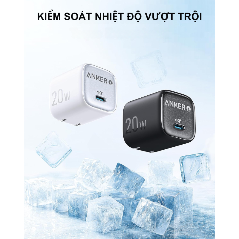 Củ sạc Anker Zolo A2699 1 cổng Type-C 20W PIQ 3.0 - <div class="css-146c3p1 r-bcqeeo r-1ttztb7 r-qvutc0 r-37j5jr r-a023e6 r-16dba41 r-1adg3ll r-1b5gpbm r-a8ghvy" dir="ltr"><span class="css-1jxf684 r-bcqeeo r-1ttztb7 r-qvutc0 r-poiln3">Củ sạc Anker Zolo A2699 1 cổng Type-C 20W PIQ 3.0 mang đến khả năng sạc nhanh với công suất 20W, hỗ trợ PowerIQ 3.0 và Power Delivery (PD). Thiết kế nhỏ gọn, chân gập tiện lợi, phù hợp cho iPhone, Samsung và nhiều thiết bị USB-C. Đảm bảo an toàn với hệ thống bảo vệ đa lớp, lý tưởng cho sử dụng hàng ngày hoặc di chuyển.</span></div>