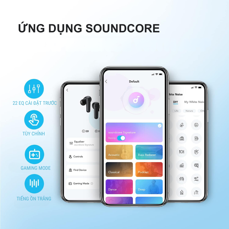 Anker A3949 - Tai nghe bluetooth soundcore R50i - <div class="css-146c3p1 r-bcqeeo r-1ttztb7 r-qvutc0 r-37j5jr r-a023e6 r-16dba41 r-1adg3ll r-1b5gpbm r-a8ghvy" dir="ltr"><span class="css-1jxf684 r-bcqeeo r-1ttztb7 r-qvutc0 r-poiln3">Tai nghe Bluetooth Anker A3949 Soundcore R50i với driver 10mm cho âm trầm mạnh mẽ, pin 10 giờ (30 giờ với hộp sạc), sạc nhanh 10 phút cho 2 giờ sử dụng. Chống nước IPX5, 2 micro AI, kết nối Bluetooth 5.3. Nhỏ gọn, dây đeo tiện lợi, tùy chỉnh EQ qua ứng dụng Soundcore.</span></div>