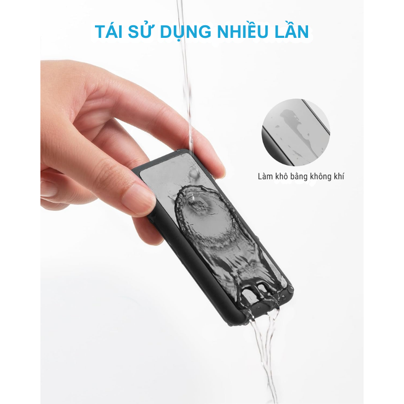 Anker A8891 - Bộ làm gọn cáp sạc để bàn Anker (Magnetic Cable Holder) - <div class="css-146c3p1 r-bcqeeo r-1ttztb7 r-qvutc0 r-37j5jr r-a023e6 r-16dba41 r-1adg3ll r-1b5gpbm r-a8ghvy" dir="ltr"><span class="css-1jxf684 r-bcqeeo r-1ttztb7 r-qvutc0 r-poiln3">Bộ làm gọn cáp sạc Anker A8891 (Magnetic Cable Holder) giúp sắp xếp dây cáp gọn gàng với nam châm tích hợp và 5 kẹp từ tính. Dính chắc trên mọi bề mặt mịn, dễ tháo lắp và tái sử dụng. Kích thước nhỏ gọn 88.4 x 40.9 x 10 mm, trọng lượng 132g, phù hợp cho cáp Lightning, USB-C dưới 3.5mm.</span></div>