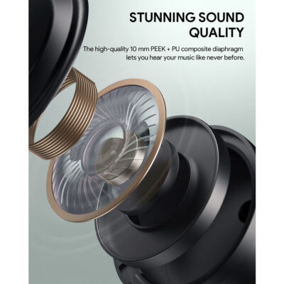 Aukey EP-M1S - Tai nghe không dây TWS Bluetooth - <ul> <li>Aukey EP-M1S - Tai nghe không dây TWS Bluetooth</li> <li><strong>Loại tai nghe:</strong> True wireless (TWS)</li> <li><strong>Kết nối:</strong> Bluetooth 5.0</li> <li><strong>Chất lượng âm thanh:</strong> Dải tần 20Hz - 20kHz</li> <li><strong>Thời lượng pin:</strong> Tai nghe: 5 giờ, Hộp sạc: 20 giờ, Tổng: 25 giờ</li> <li><strong>Khả năng chống nước:</strong> IPX4</li> <li><strong>Kích thước:</strong> 23.5 x 20.5 x 18.5 mm (tai nghe)</li> <li><strong>Trọng lượng:</strong> 4.2g (tai nghe)</li> </ul>