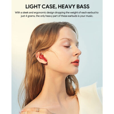 Aukey EP-M1S - Tai nghe không dây TWS Bluetooth - <ul> <li>Aukey EP-M1S - Tai nghe không dây TWS Bluetooth</li> <li><strong>Loại tai nghe:</strong> True wireless (TWS)</li> <li><strong>Kết nối:</strong> Bluetooth 5.0</li> <li><strong>Chất lượng âm thanh:</strong> Dải tần 20Hz - 20kHz</li> <li><strong>Thời lượng pin:</strong> Tai nghe: 5 giờ, Hộp sạc: 20 giờ, Tổng: 25 giờ</li> <li><strong>Khả năng chống nước:</strong> IPX4</li> <li><strong>Kích thước:</strong> 23.5 x 20.5 x 18.5 mm (tai nghe)</li> <li><strong>Trọng lượng:</strong> 4.2g (tai nghe)</li> </ul>