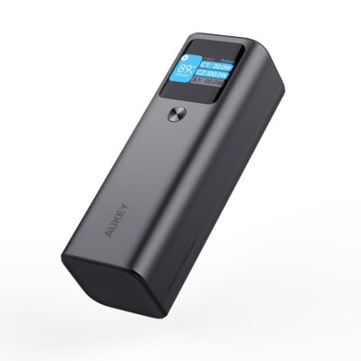 Aukey PB-Y45 - Pin Sạc dự phòng Aukey Sprint X 27600mAh 140W PD Ultra-Fast với màn hình kỹ thuật số siêu mỏng