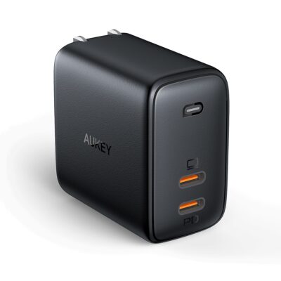 Aukey PA-B4 Củ Sạc 2 Cổng Omnia Sạc Nhanh PD GaN 65W