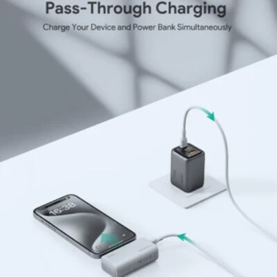 Pin Dự Phòng Aukey Spark Mini PB-Y59-SIL 5000Mah Sạc Nhanh 22.5W, Màu Trắng Bạc - <p class="QN2lPu">Pin dự phòng Aukey Spark Mini PB-Y59 5.000mAh 22.5W kèm đầu nối USB-C mang đến dung lượng 5000mAh đủ để cung cấp năng lượng cho các thiết bị di động. Mặc dù kích thước nhỏ gọn, nhưng phụ kiện này vẫn có khả năng sạc đầy những mẫu điện thoại có viên pin lớn.</p>
