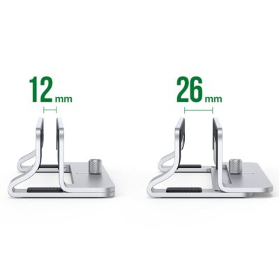 Chân đế laptop Ugreen 20471 Hợp kim nhôm màu Xám - <ul> <li><strong>Mã sản phẩm:</strong> Ugreen 20471</li> <li><strong>Loại:</strong> Chân đế laptop</li> <li><strong>Chất liệu:</strong> Hợp kim nhôm</li> <li><strong>Kích thước:</strong> 29 x 29 x 10 cm</li> <li><strong>Kích thước màn hình tương thích:</strong> 11 - 15.6 inch</li> <li><strong>Chiều cao điều chỉnh:</strong> 12.5cm - 16cm</li> <li><strong>Màu sắc:</strong> Xám</li> <li><strong>Trọng lượng:</strong> 0.65kg</li> </ul>