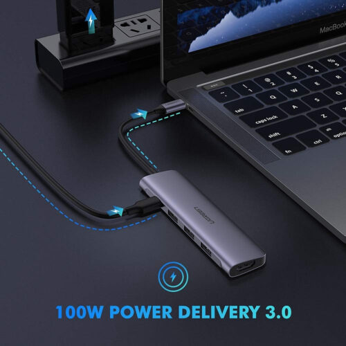 Hub chuyển đổi 5 in 1 Ugreen CM136 50209 - Hình ảnh 3