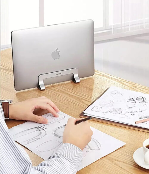 Chân đế laptop Ugreen 20471 Hợp kim nhôm màu Xám - Hình ảnh 5