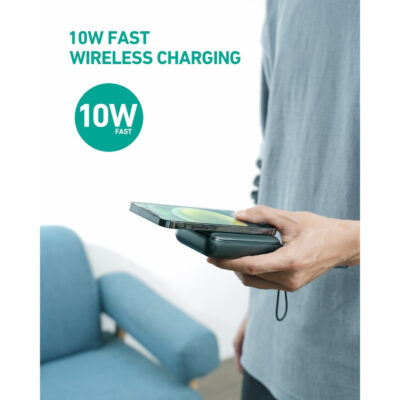 Aukey PB-WL01S - Pin Sạc Dự Phòng Không Dây Basix Pro Mini 10000mAh Wireless 10W, PD 20W & QC 3.0 18W - <ul> <li>Model: Aukey PB-WL01S</li> <li class="irIKAp">Đầu vào: 2 cách Input <ul> <li class="irIKAp">1. MicroUSB QC 3.0 18W: 5V/2A ; 9V/2A</li> <li class="irIKAp">2. USB-C PD 3.0 18W: 5V/3A ; 9V/2A</li> </ul> </li> <li class="irIKAp">Đầu ra: 03 cổng sạc: <ul> <li class="irIKAp">1. Wireless 10W / 7.5W / 5W</li> <li class="irIKAp">2. USB-C PD 3.0 20W: 5V/3A ; 9V/2.22A ; 12V/1.5A</li> <li class="irIKAp">3. USB-A QC 3.0 18W: 5V/2.4A ; 9V/2A ; 12V/1.5A</li> </ul> </li> <li class="irIKAp">Max Power Output: 20W</li> </ul>