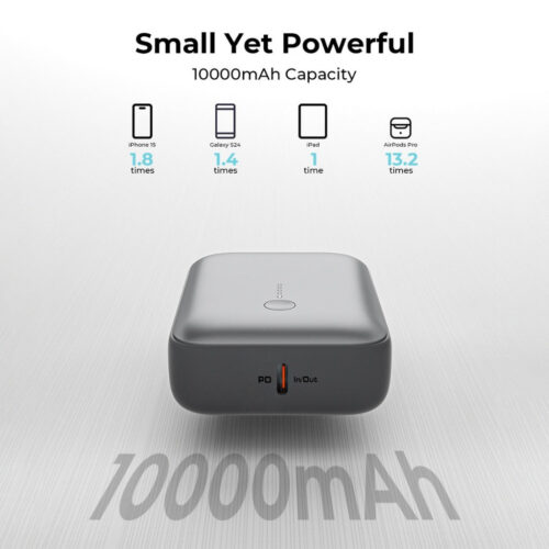 Aukey PB-Y55 - Pin Sạc Dự Phòng Aukey10000mAh SCP 22.5W Sạc Nhanh PD3.0 20W | QC3.0 18W Nhỏ gọn - Hình ảnh 4