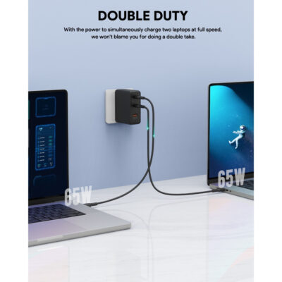 Aukey PA-B7O - Bộ Sạc đa năng du lịch Aukey Omnia II Mix 140W, 3 cổng GaN PD 3.1, tích hợp chân cắm US,UK,EU - <ul> <li class="irIKAp">Model: Aukey PA-B7O</li> <li class="irIKAp">Đầu vào: 110-240V 2A 50 / 60Hz</li> <li class="irIKAp">Đầu ra các cổng</li> <li class="irIKAp">USB-C 1 / 2: 5 ~ 11V / 4.05A (PPS), 5V / 3A, 9V / 3A, 12V / 3A, 15V / 3A, 20V / 5A, 28V / 5A (Tối đa 140W)</li> <li class="irIKAp">USB-A : 5V / 3A, 9V / 3A, 10V / 2,25A, 12V / 1,25A (Tối đa 22,5W)</li> <li class="irIKAp">USB-C1 + USB-C2: 65W + 65W (Tối đa 130W)</li> <li class="irIKAp">USB-C1 / C2 + USB-A: 100W + 22,5W (Tối đa 122,5W)</li> <li class="irIKAp">USB-C1 + USB-C2 + USB-A: 65W + 45W + 18W (Tối đa 128W)</li> <li class="irIKAp">Tổng công suất: 140W</li> <li class="irIKAp">Kích thước: 6,4 x 7,95 x 3,2cm</li> <li class="irIKAp">Trọng lượng: 268g</li> </ul>