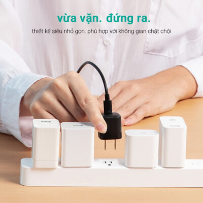 Aukey PA-B1 Củ sạc 20W Omnia™ Gan USB C hỗ trợ sạc nhanh Type C PD 3.0 cho iPhone - <ul> <li class="irIKAp">Model: Aukey PA-B1</li> <li class="irIKAp">Công nghệ “ Power Delivery 3.0, Sạc nhanh 2.0</li> <li class="irIKAp">Đầu vào ' AC 100 '240V 50 / 60Hz 0,6A</li> <li class="irIKAp">Đầu ra Usb-c ' ( Phân phối điện 20W 3.0) DC 5V 3A, 9V 2.22A</li> <li class="irIKAp">Công suất tối đa 20W ( Sạc nhanh 18W 2.0) DC 5V 3A , 9V 2A , 12V 1.5A</li> <li class="irIKAp">Kích thước - 28,8x28,8x30,5mm / 1,13'x 1,13'x 1,20 '</li> <li class="irIKAp">Trọng lượng “ 33g / 1.16oz</li> </ul>