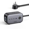 Ugreen CD270 - Trạm sạc Ugreen 100W USB C DigiNest Pro, GaN II, 7 in 1, 3C-1A-3AC, Sạc nhanh PD/ PPS