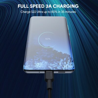 Aukey CB-KCC102 cáp sạc C to C Sạc nhanh PD 100W dài 1.8m Bọc nylon lõi Kevlar - <ul> <li>Model: CB-KCC102</li> <li>Cáp C-C dùng sạc nhanh cho tất cả các sản phẩm Android/Apple và các thiết bị khác</li> <li>Hỗ trợ sạc nhanh PD lên đến 100w</li> <li>Tốc độ truyền tải dữ liệu 40MB/S (USB 2.0)</li> <li>Lõi sợi Kevlar (dùng trong sản xuất áo chống đạn, cực kỳ bền bỉ)</li> <li>Vỏ bọc cáp bởi aluminum và nylon bên ngoài giúp cáp chắc chắn và độ bền cao</li> <li>Kích thước: dài 1.8m, trọng lượng 22g</li> </ul>