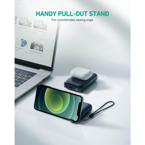 Aukey PB-WL01S - Pin Sạc Dự Phòng Không Dây Basix Pro Mini 10000mAh Wireless 10W, PD 20W & QC 3.0 18W - Hình ảnh 9