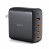 Aukey PA-B7S Củ sạc siêu nhanh máy tính/ điện thoại 4 cổng 100W Omnia™ GaNFast công nghệ PD3.0, PPS, QC4+