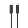 Aukey CB-TCC241 - Cáp USB-IF Aukey thế hệ thứ 3 với USB 4.0 hỗ trợ 8k/60Hz, PD 240W, truyền data 40Gbps