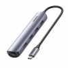 Hub chuyển đổi USB C 5 in 1 Ugreen CM418 10919 Hub chuyển đổi USB C 5 in 1 Ugreen CM418 10919 - <ul> <li><strong>Mã sản phẩm:</strong> Ugreen CM448 20204</li> <li><strong>Loại:</strong> Bộ phát Wifi USB</li> <li><strong>Chuẩn Wifi:</strong> IEEE 802.11a/b/g/n/ac</li> <li><strong>Băng tần:</strong> 2.4GHz & 5GHz</li> <li><strong>Tốc độ Wifi:</strong> Tối đa 433Mbps (2.4GHz) + 175Mbps (5GHz)</li> <li><strong>Giao diện:</strong> USB 2.0</li> <li><strong>Hệ điều hành:</strong> Windows, macOS, Linux, Android</li> <li><strong>Kích thước:</strong> 35 x 17 x 10 mm</li> <li><strong>Trọng lượng:</strong> 6g</li> </ul>