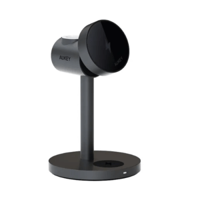 Aukey LC-MC311 - Đế sạc nhanh đa năng không dây hít từ tính 3 trong 1 MagFusion Qi2 15W