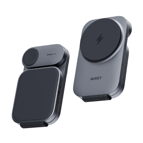 Aukey LC-MC312 - Đế sạc nhanh đa năng không dây hít từ tính 3 trong 1 MagFusion Z Qi2 có thể gập lại Aukey LC-MC312 - Đế sạc nhanh đa năng không dây hít từ tính 3 trong 1 MagFusion Z Qi2 có thể gập lại