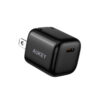 Aukey PA-B1 Pro Củ sạc nhanh PD 20W 1 cổng - <ul> <li>Model: PB-WL02i</li> <li>Màu sắc: Đen, Trắng</li> <li>Dung lượng: 10000mAh / 37Wh</li> <li>Lõi pin: Li-Polymer</li> <li>Công nghệ: PD 3.0, QuickCharge 3.0, Magsafe 15W</li> <li>Input: USB-C: 5V 3A / 9V 2A / 12V 1.5A (18W Max) Lightning: 5V 2.4A / 9V 2A (18W Max)</li> <li>Output USB-C: 5V 3A / 9V 2.22A / 12V 1.67A (20W Max) USB-A: 5V 4.5A / 4.5V 5A / 9V 2A / 12V 1.5A (22.5W Max)</li> <li>Bảo vệ quá nhiệt, quá dòng, quá điện áp, tránh đoản mạch</li> <li>Hỗ trợ sạc không dây nhanh cho iPhone 12/13 Series hỗ trợ magsafe</li> <li>Chân đế có thể gập lại khi sạc không dây</li> <li>Màn hình LED hiển thị dung lượng pin</li> <li>Kích thước: 146 x 68.3 x19.5mm</li> <li>Trọng lượng: 241g</li> <li>Bảo hành chính hãng 18 tháng</li> <li>Hộp sản phẩm gồm: Pin sạc AUKEY PB-WL02i, cáp sạc USB-C, hướng dẫn sử dụng</li> </ul>
